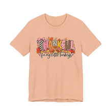 Load image into Gallery viewer, Thankful for My Little Turkeys Teacher Shirt | Thanksgiving Teacher Tee | Fall Teacher Shirt | Cute Teacher T-Shirt | Turkey Teacher Gift