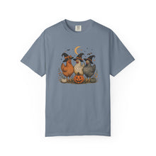 Load image into Gallery viewer, Fall Chicken Shirt | Farm Animal Halloween Shirt | Chicken Graphic Tee | Chicken Halloween Shirt | Chickens Halloween | Chicken Lover Gift