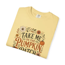 Load image into Gallery viewer, Take Me to the Pumpkin Patch T-Shirt | Autumn Pumpkin Floral Tee | Pumpkin Patch Outfit Shirt | Take Me to the Pumpkin Patch Shirt