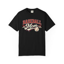 Load image into Gallery viewer, Baseball Mom T-Shirt | Baseball Theme | Baseball Moms Club | Gameday Baseball Tee | Women's Baseball Shirt | Sports Mom Shirt | Game Day Tee