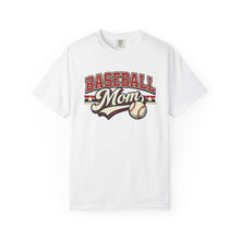 Load image into Gallery viewer, Baseball Mom T-Shirt | Baseball Theme | Baseball Moms Club | Gameday Baseball Tee | Women's Baseball Shirt | Sports Mom Shirt | Game Day Tee
