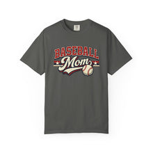 Load image into Gallery viewer, Baseball Mom T-Shirt | Baseball Theme | Baseball Moms Club | Gameday Baseball Tee | Women's Baseball Shirt | Sports Mom Shirt | Game Day Tee

