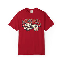 Load image into Gallery viewer, Baseball Mom T-Shirt | Baseball Theme | Baseball Moms Club | Gameday Baseball Tee | Women's Baseball Shirt | Sports Mom Shirt | Game Day Tee
