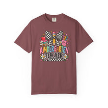 Load image into Gallery viewer, Kindergarten Teacher Shirt, Comfort Colors Teacher Tee, Cute Kindergarten Shirt, Back to School Teacher Shirt, Teacher Gift
