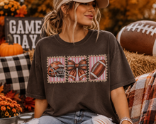 Load image into Gallery viewer, Football Shirt | Retro Game Day Shirt | Football Mom Gift | Football Mama Shirt | Football Helmet T-Shirt | Sports Shirt
