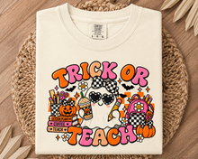 Load image into Gallery viewer, Teacher Halloween Shirt | Teacher Gifts | Personalized Teacher Shirt | Kindergarten Teacher Shirt | Halloween Teacher Shirt | Teacher Shirt
