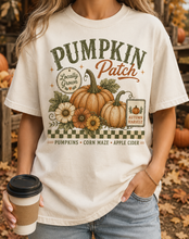 Load image into Gallery viewer, Pumpkin Shirt | Vintage Pumpkin Patch Shirt | Farm Fresh Autumn Tee | Pumpkin  Womens Shirt | Cute Fall Graphic Tee | Vintage Fall Shirt
