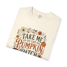Load image into Gallery viewer, Take Me to the Pumpkin Patch T-Shirt | Autumn Pumpkin Floral Tee | Pumpkin Patch Outfit Shirt | Take Me to the Pumpkin Patch Shirt
