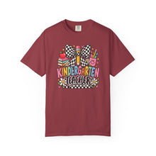 Load image into Gallery viewer, Kindergarten Teacher Shirt, Comfort Colors Teacher Tee, Cute Kindergarten Shirt, Back to School Teacher Shirt, Teacher Gift
